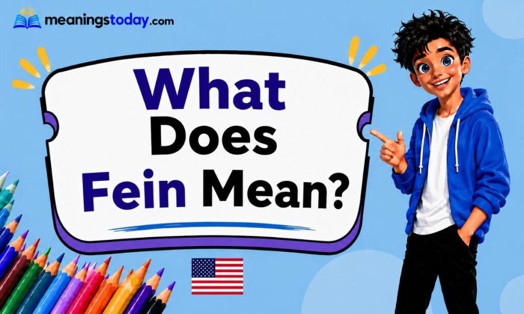 What Does Fein Mean