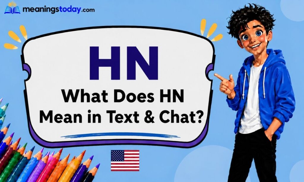 What Does HN Mean in Text & Chat