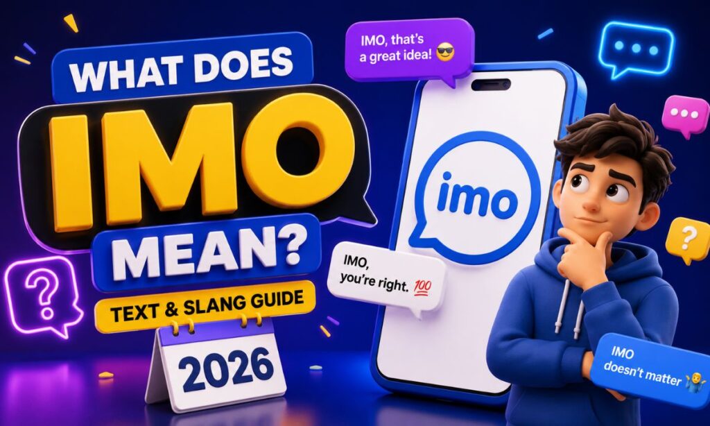 What Does IMO Mean Text & Slang Guide (2026)