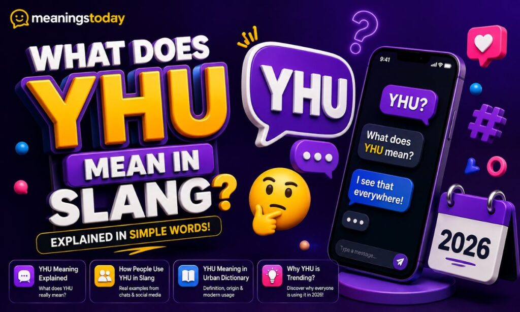 What Does YHU Mean in Slang