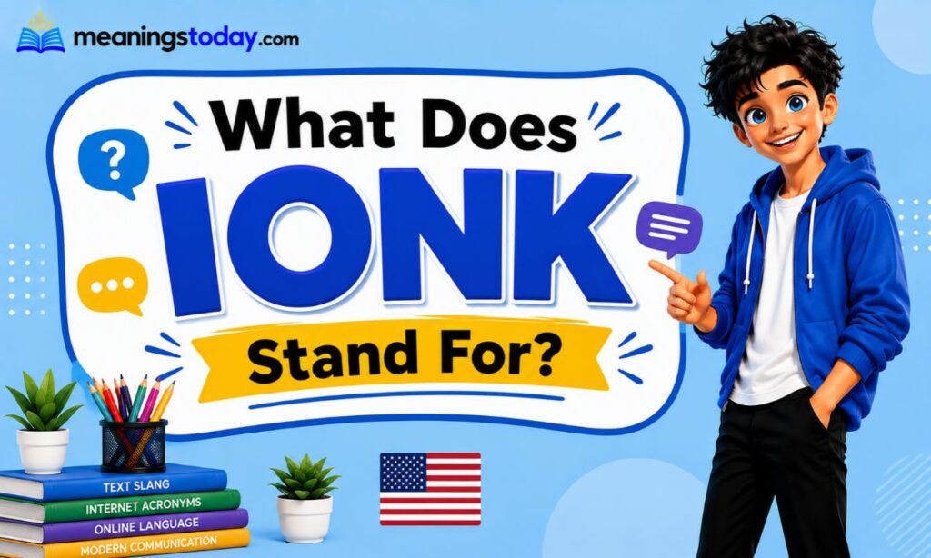What Does _IONK_ Stand For_