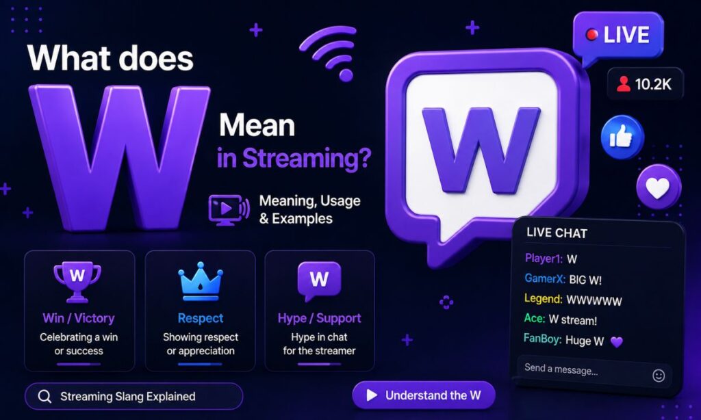 _What does W Mean in Streaming