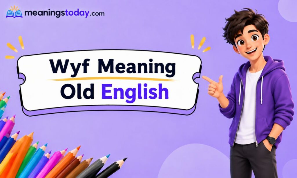 Wyf Meaning Old English