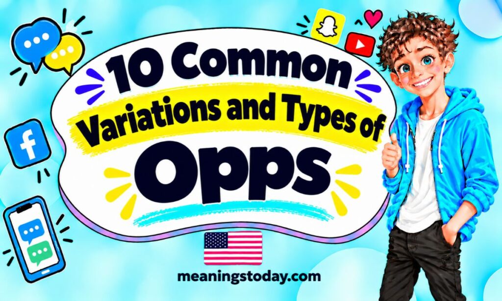 10 Common Variations and Types of Opps