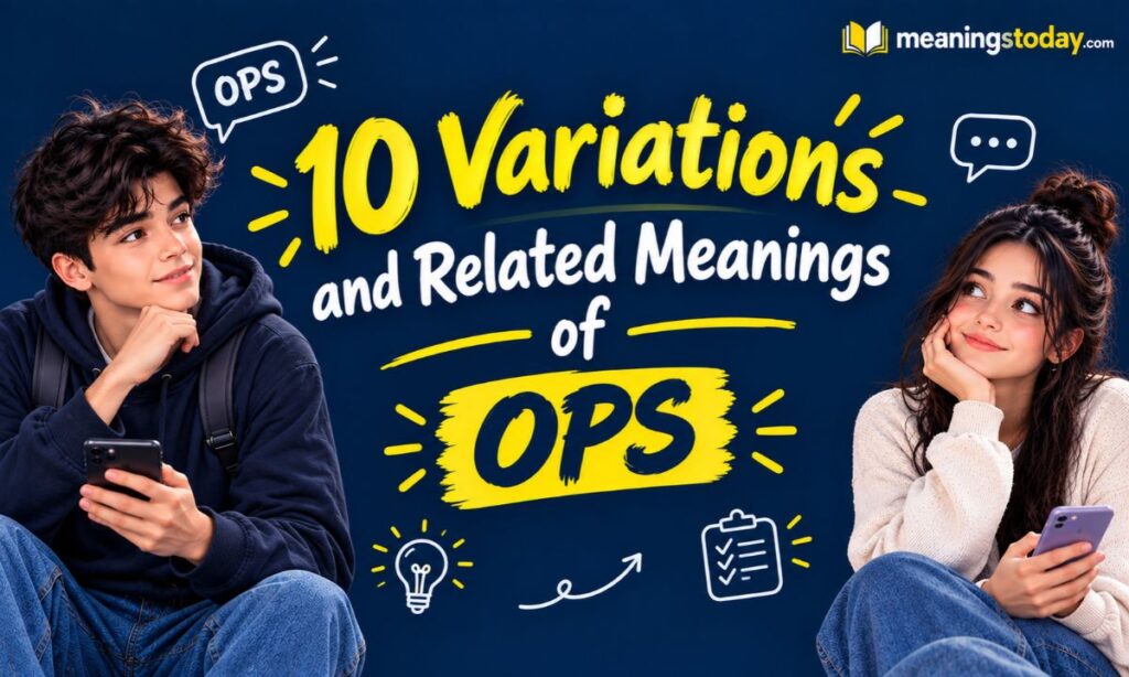 10 Variations and Related Meanings of OPS