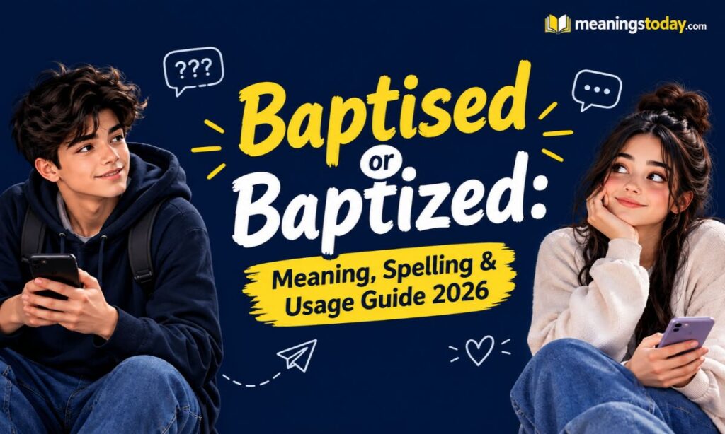 Baptised or Baptized_ Meaning, Spelling & Usage Guide 2026