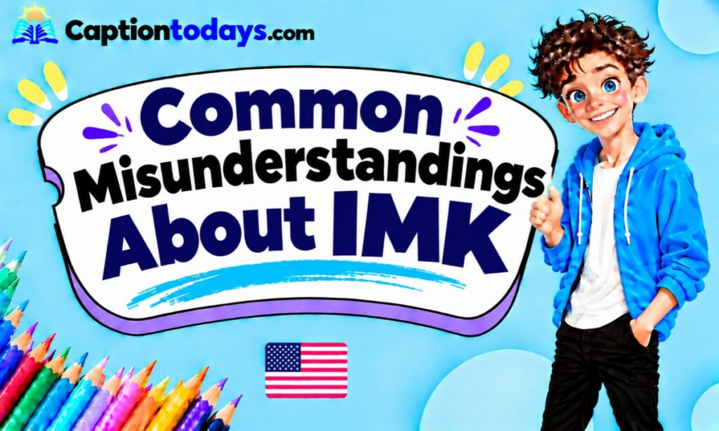 Common Misunderstandings About IMK