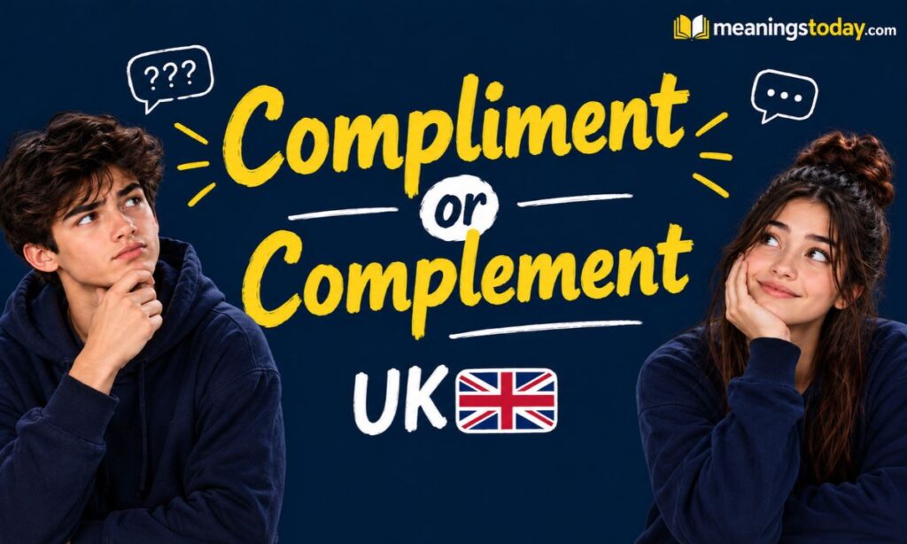 Compliment or Complement UK