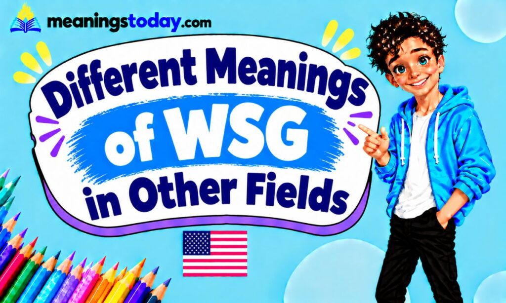 Different Meanings of WSG in Other Fields