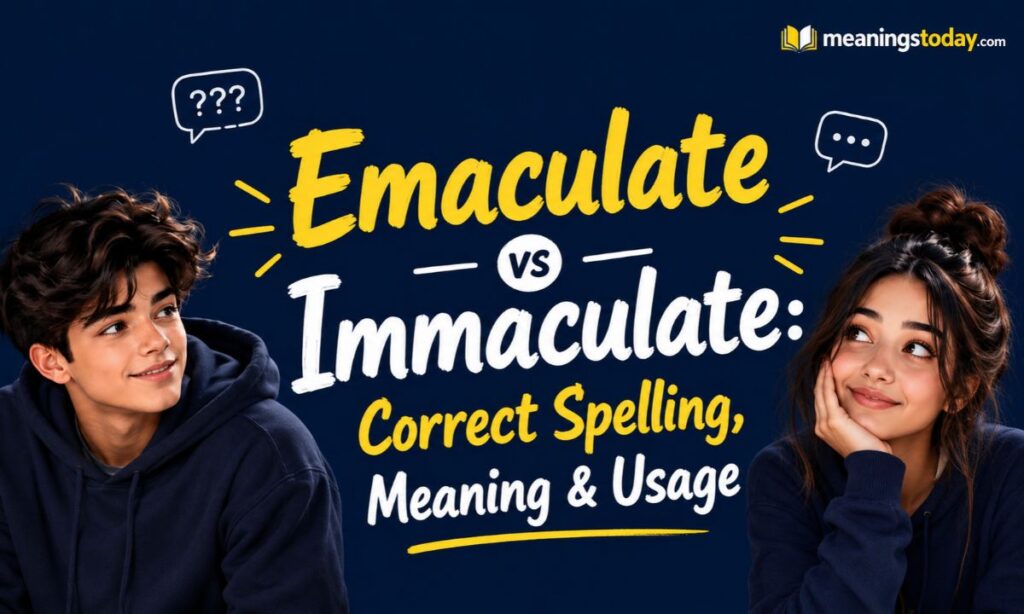Emaculate vs Immaculate_ Correct Spelling, Meaning & Usage
