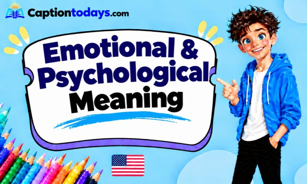 Emotional & Psychological Meaning