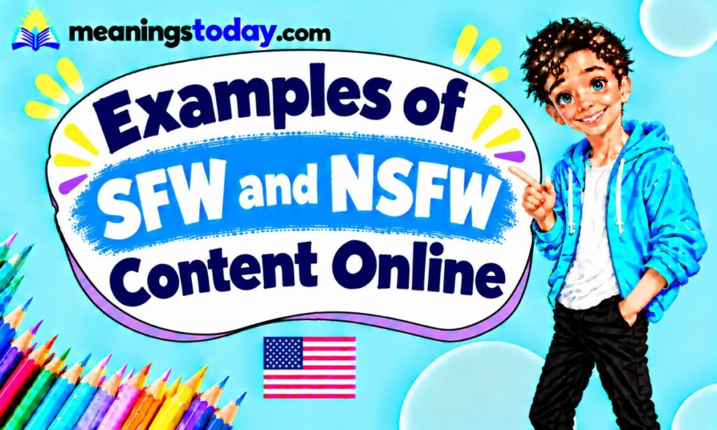 _ Examples of SFW and NSFW Content Online