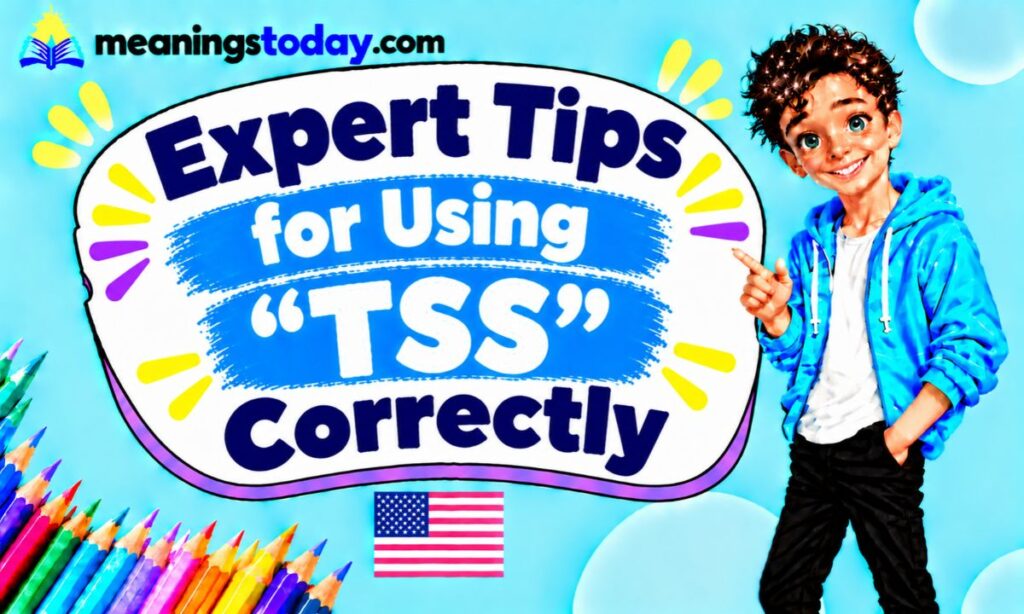 Expert Tips for Using “TSS” Correctly
