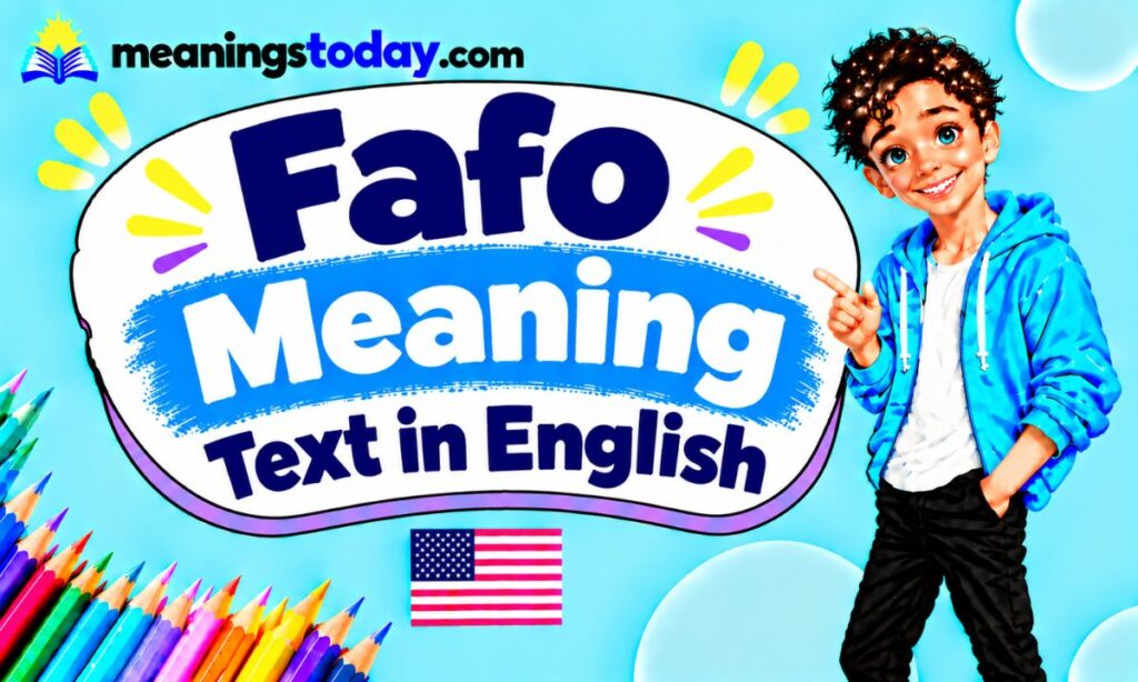 _Fafo meaning text in english