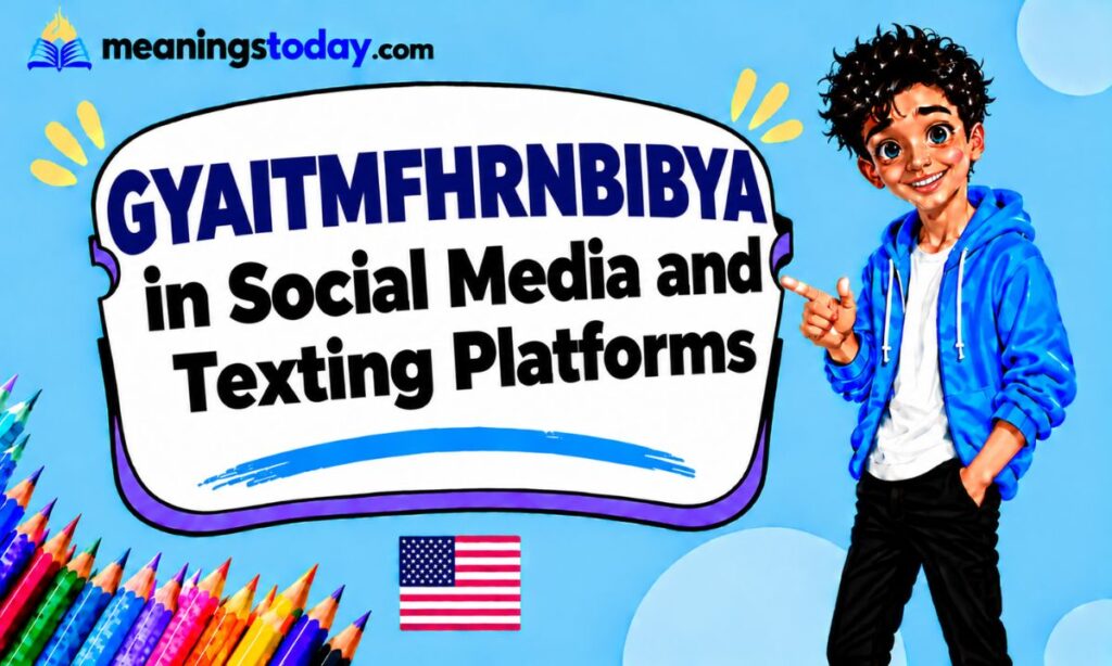 GYAITMFHRNBIBYA in Social Media and Texting Platforms