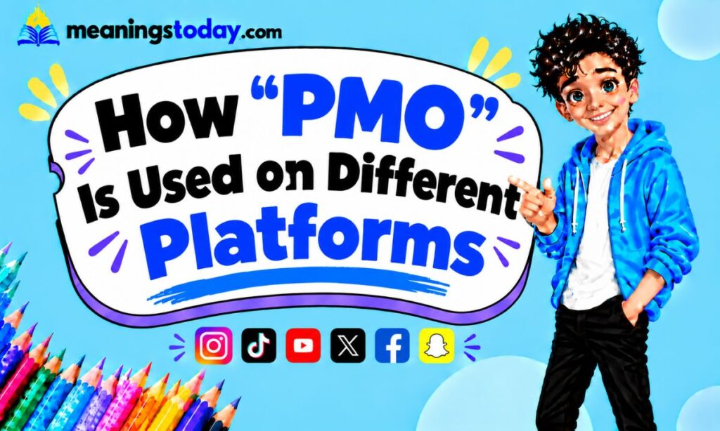 How “PMO” Is Used on Different Platforms