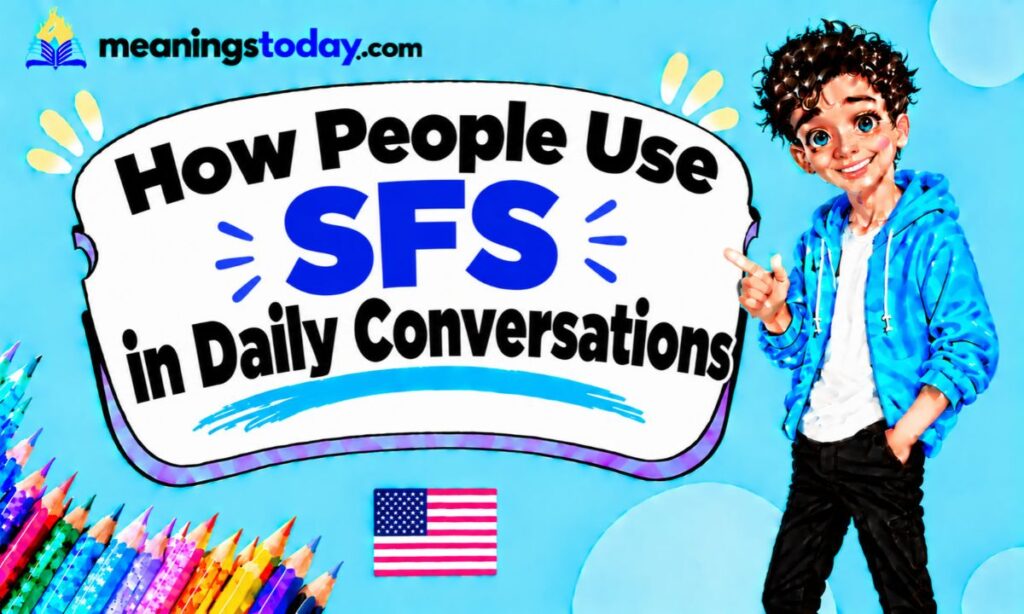 _How People Use SFS in Daily Conversations