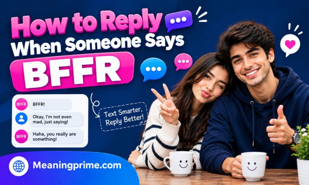 How to Reply When Someone Says BFFR