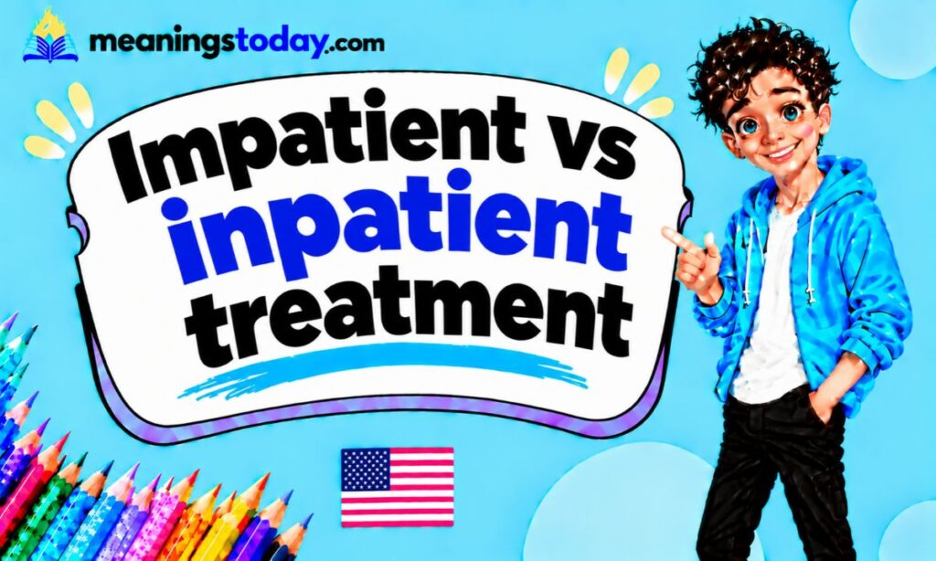 Impatient vs inpatient treatment