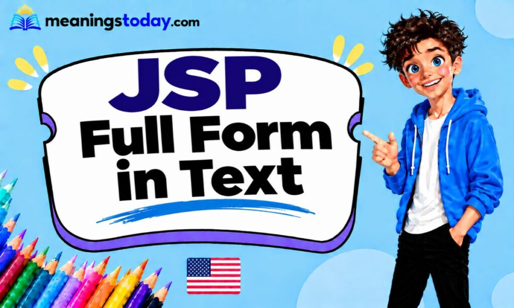 JSP Full Form in Text
