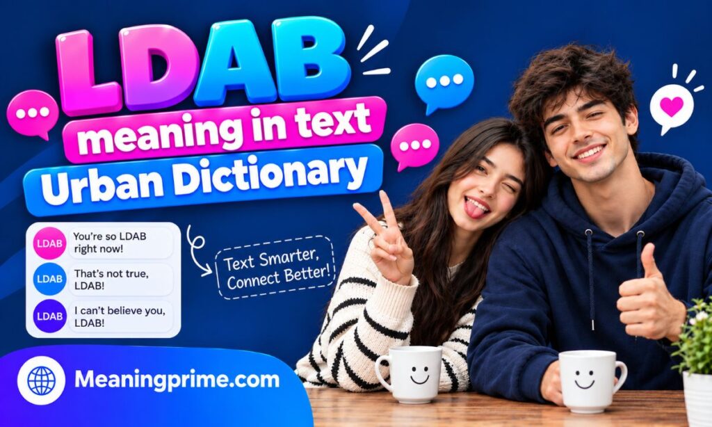 LDAB meaning in text urban dictionary