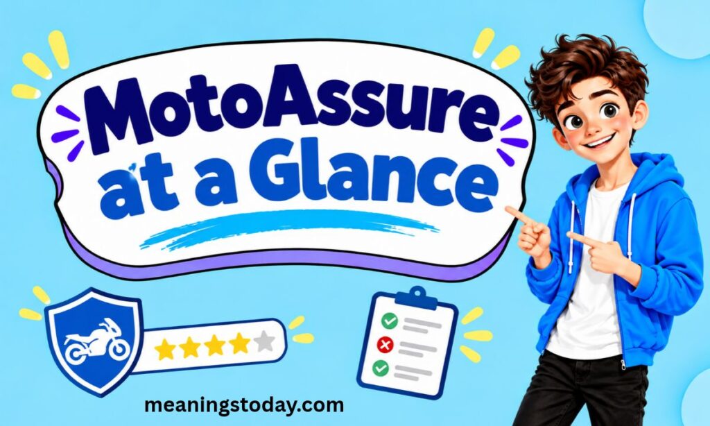 MotoAssure at a Glance
