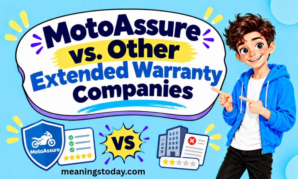 MotoAssure vs. Other Extended Warranty Companies