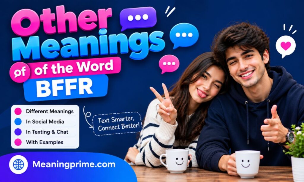 Other Meanings of the Word BFFR