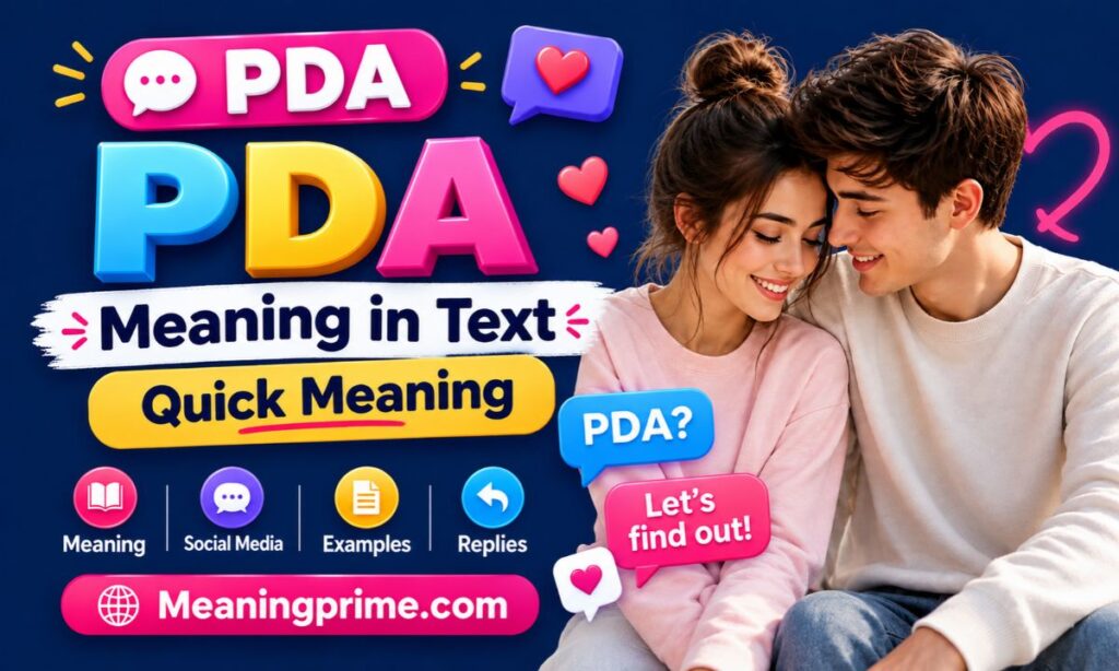 PDA Meaning in Text Quick Meaning
