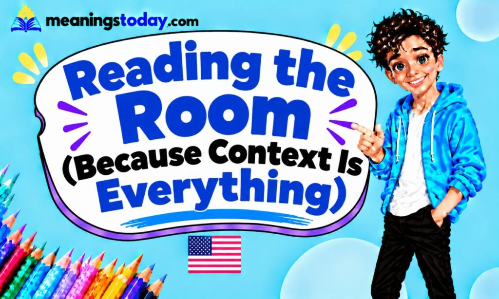 Reading the Room (Because Context Is Everything)
