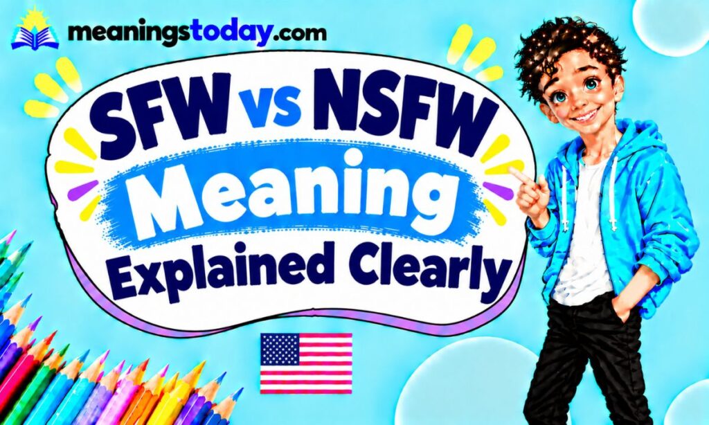 SFW vs NSFW Meaning Explained Clearly