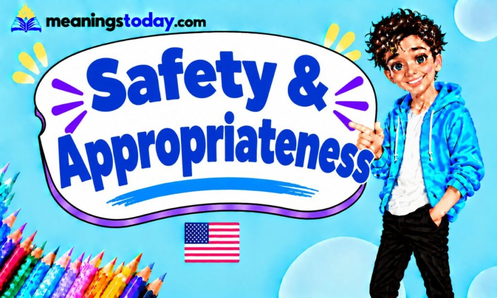 Safety & Appropriateness