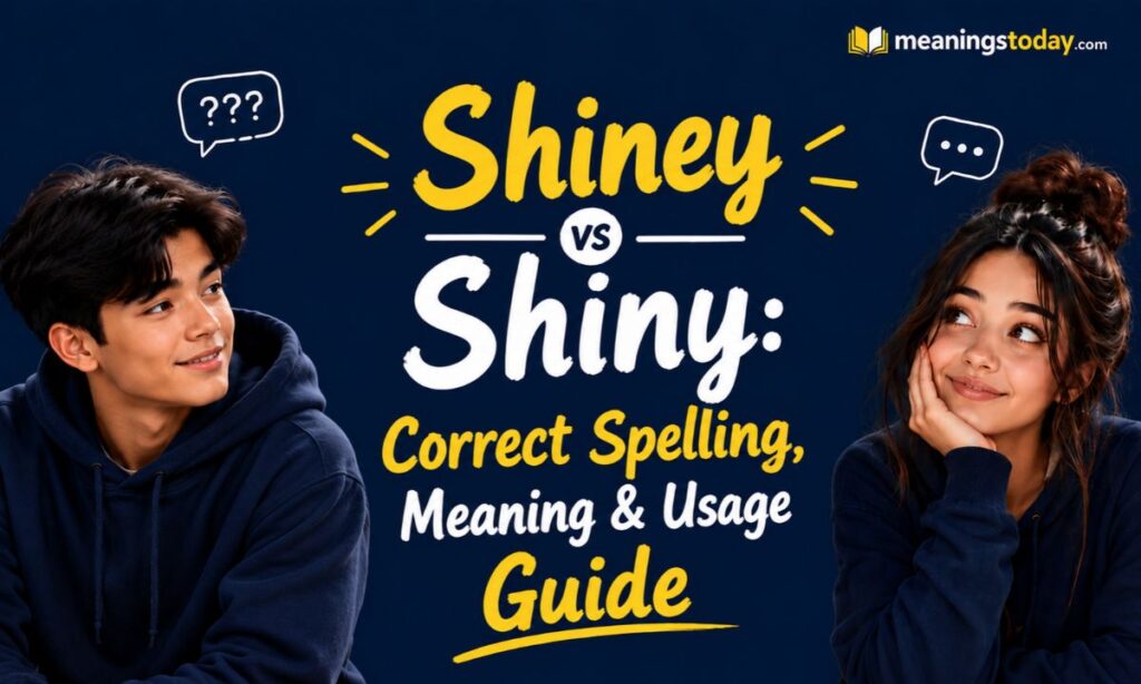 Shiney vs Shiny_ Correct Spelling, Meaning & Usage Guide