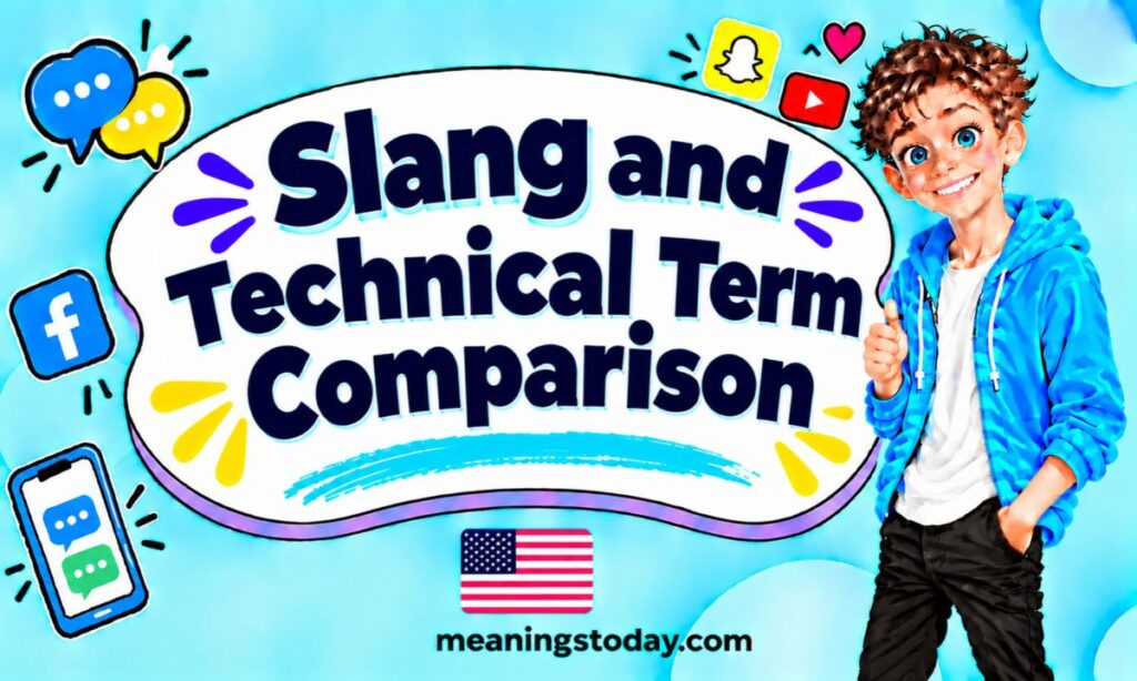 Slang and Technical Term Comparison