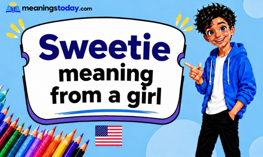 Sweetie meaning from a girl