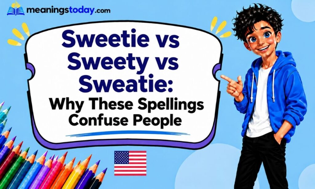 Sweetie vs Sweety vs Sweatie Why These Spellings Confuse People