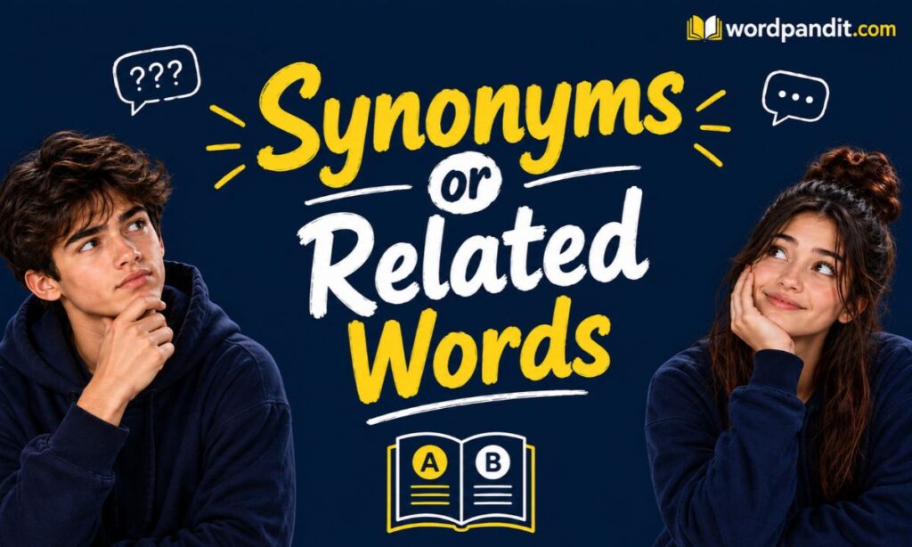 Synonyms or Related Words