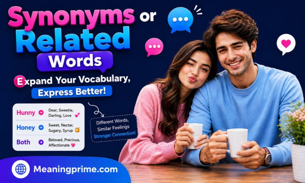 Synonyms or Related Words