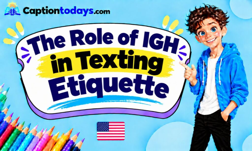 The Role of IGH in Texting Etiquette
