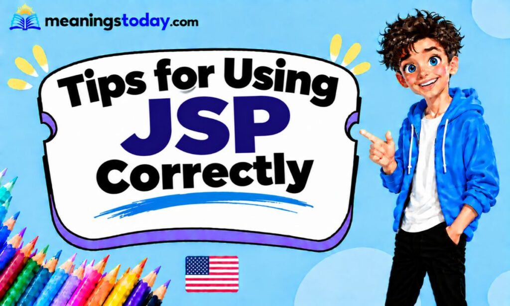 _Tips for Using JSP Correctly