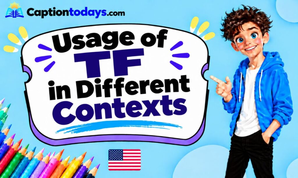 Usage of TF in Different Contexts