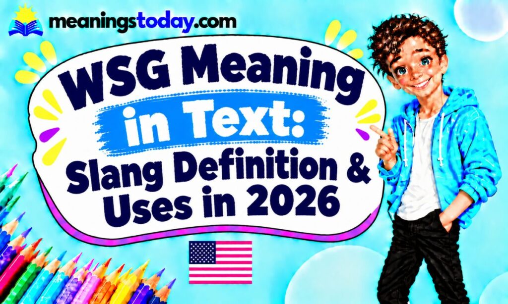 WSG Meaning in Text_ Slang Definition & Uses in 2026