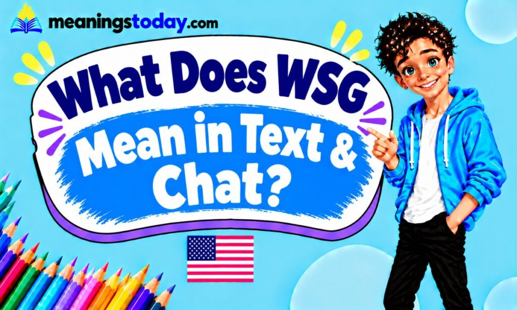 What Does WSG Mean in Text & Chat