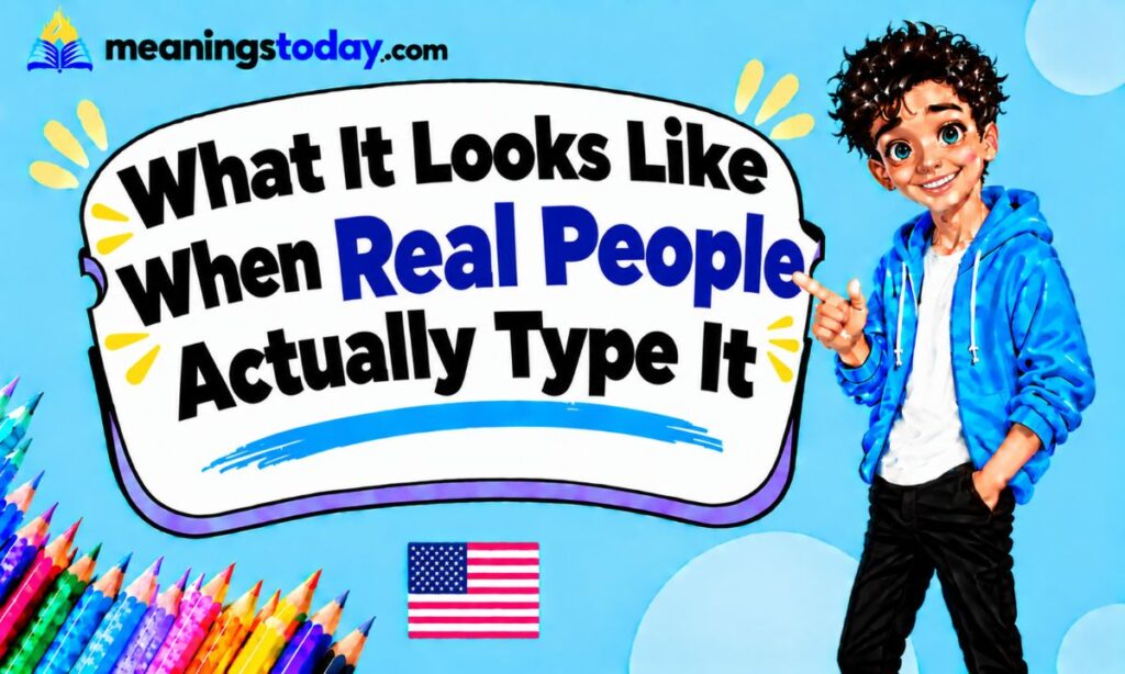 _What It Looks Like When Real People Actually Type It
