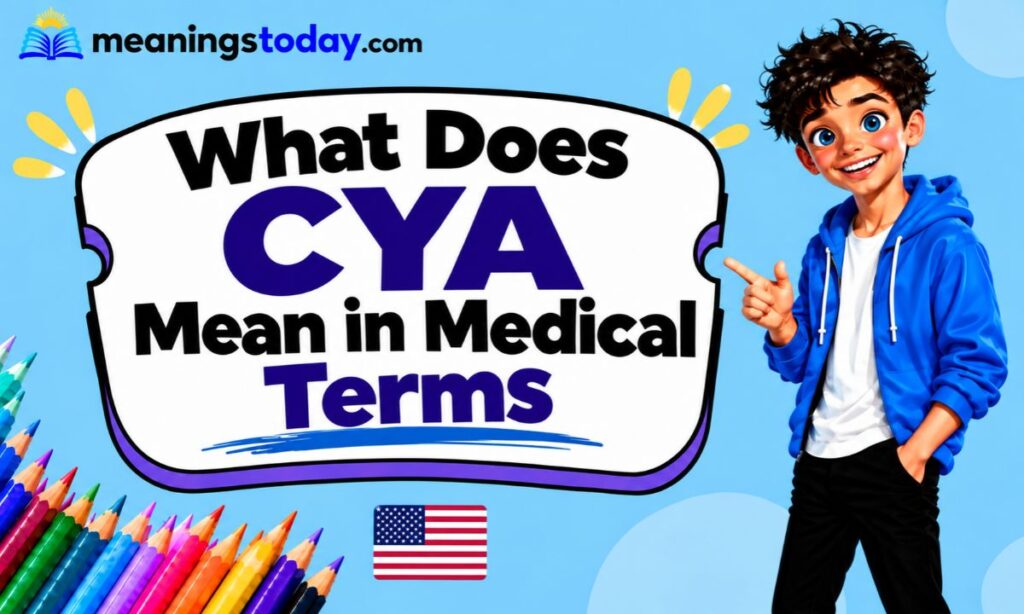 What does cya mean in medical terms