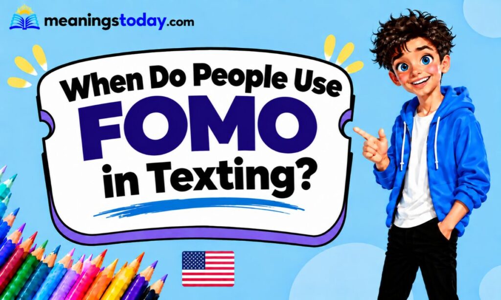 When Do People Use FOMO in Texting_