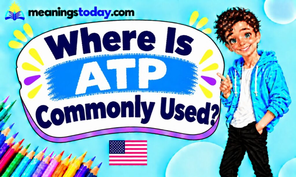 _ Where Is ATP Commonly Used_