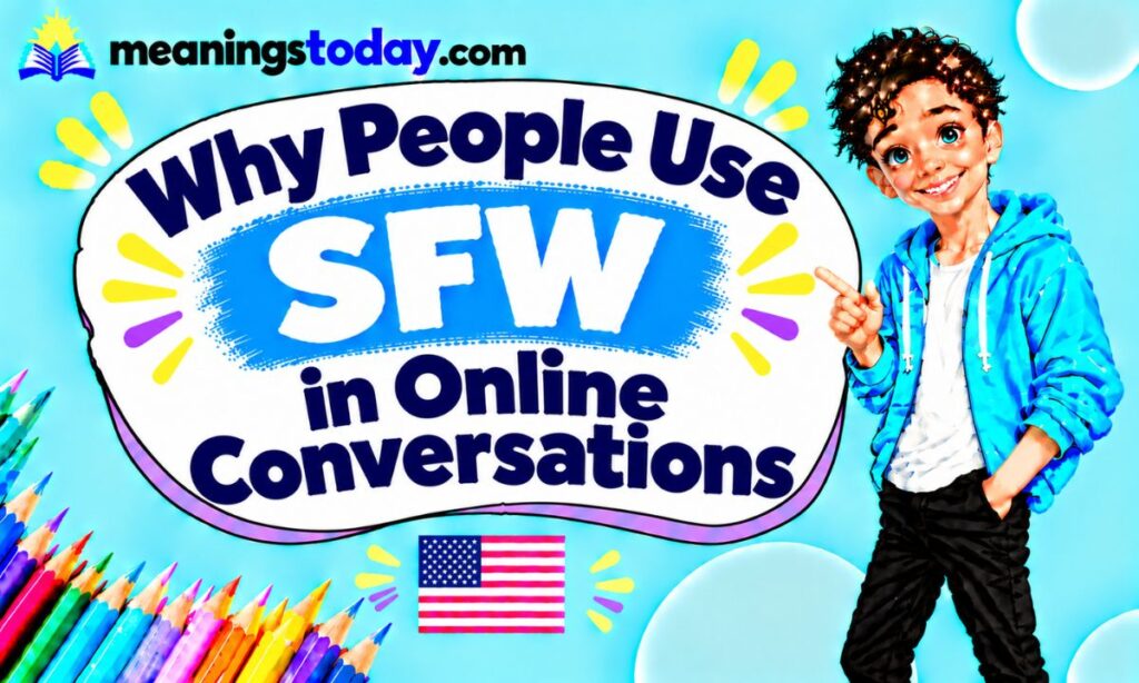 Why People Use SFW in Online Conversations