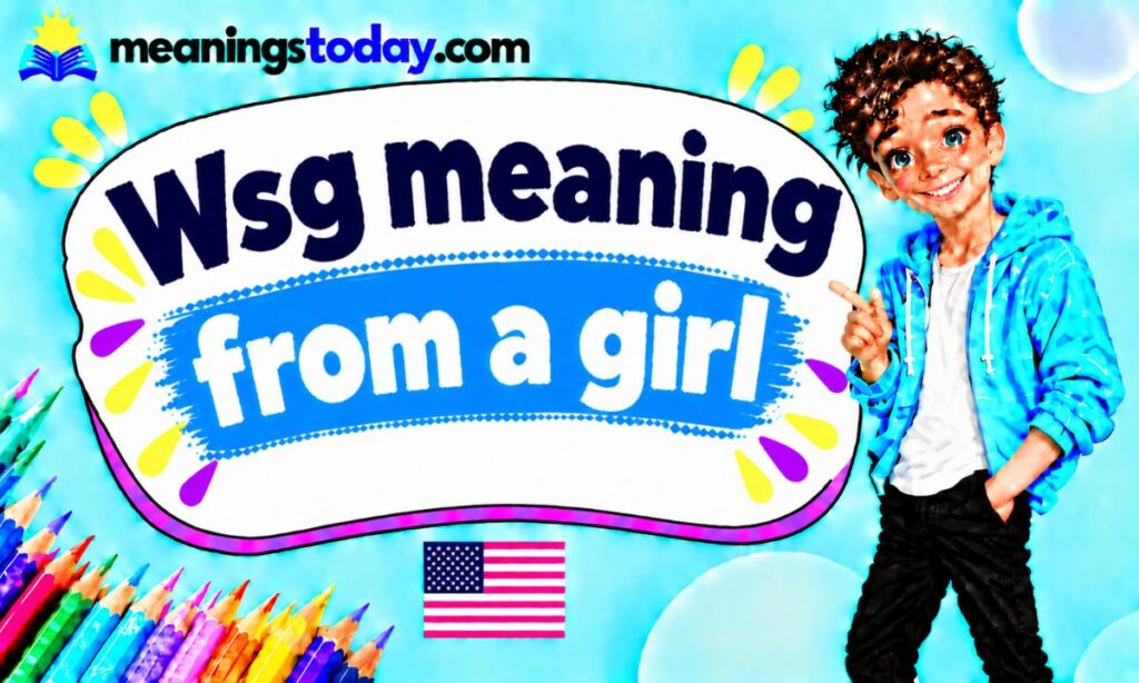 _ Wsg meaning from a girl