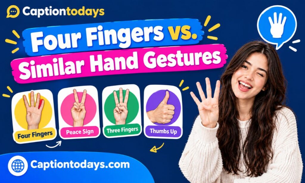 Four Fingers vs. Similar Hand Gestures